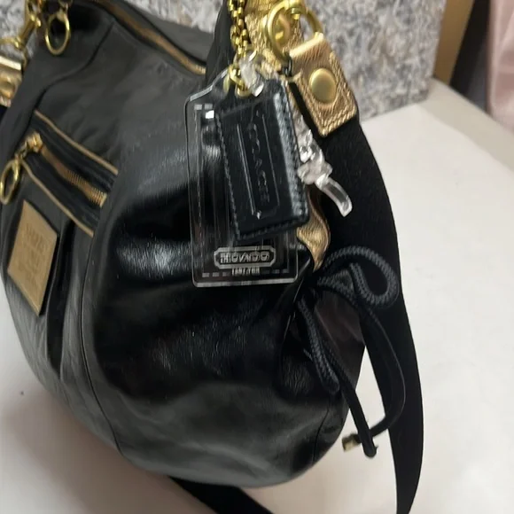 Coach Poppy Leather Jazzy -15289 - Licorice